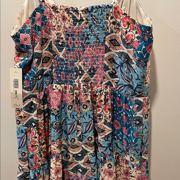 Eliza J Mixed Print Floral Tiered Maxi Dress Size 14, NWT - Picture 11 of 16